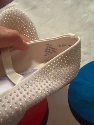 Zapatos Disney Niña Talla 31 Plateados
