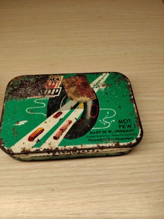 Lote de cajas de parches para moto Vintage