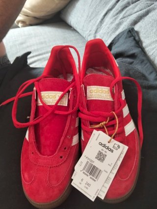 Zapatillas Adidas Handball Spezial Rojas