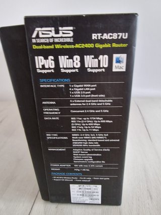 Router ASUS RT-AC87U AC2400 Dual-band Gigabit