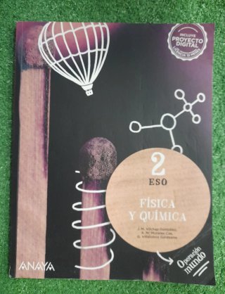 Libro Física y química de 2° de ESO Anaya