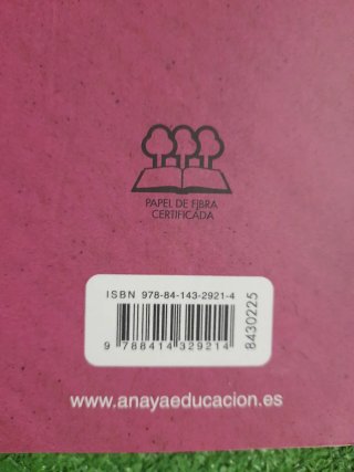 Libro Física y química de 2° de ESO Anaya
