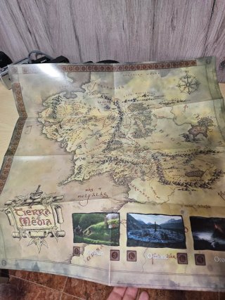 Mapa Tierra Media El Señor de los Anillos