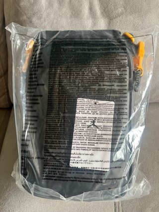 Bandolera Jordan Negra y Amarilla Nueva