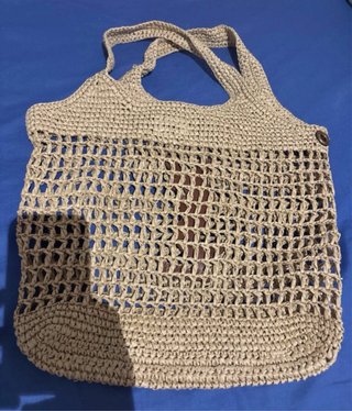 Bolso YSL de rafia con monedero