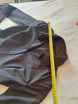 Camisa Victorio & Lucchino Manga Joya Marrón