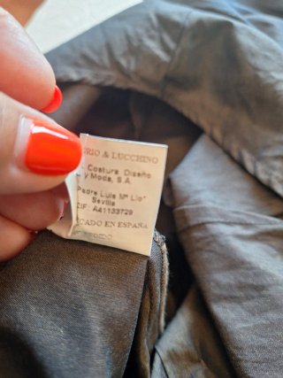 Camisa Victorio & Lucchino Manga Joya Marrón