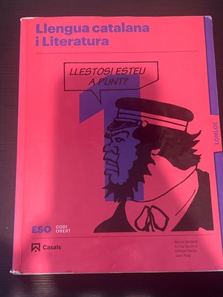 Llengua catalana i Literatura 1 ESO LOMLOE