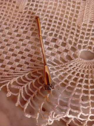 Boquilla antigua de plata