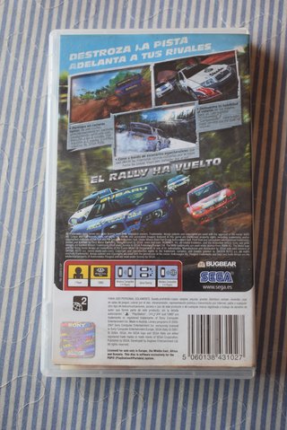PSP Sega Rally Completo Español