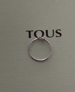 Anillo Tous Plata. Auténtico con Caja