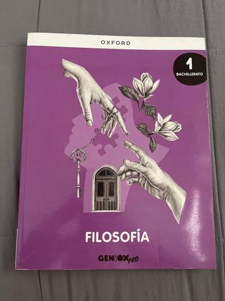 Filosofía 1º Bachillerato. Libro del estudiante...