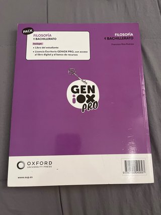 Filosofía 1º Bachillerato. Libro del estudiante...