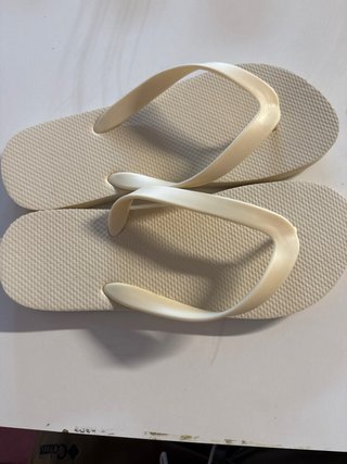 Infradito beige donna