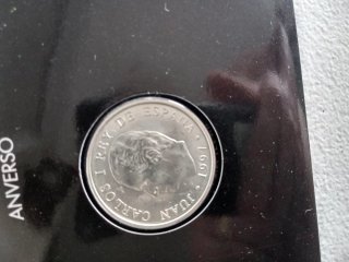 Moneda de plata Miguel de Cervantes