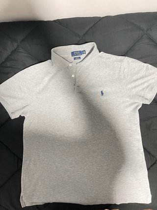 Polo Ralph Lauren Camisa Gris Talla L