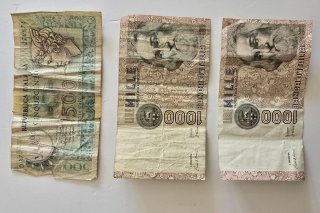 Lotto 3 banconote Lire Italiane: 500 e 2x 1000