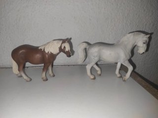 10 ANIMALES GRANJA PVC SCHLEICH + PERRITO REGALO