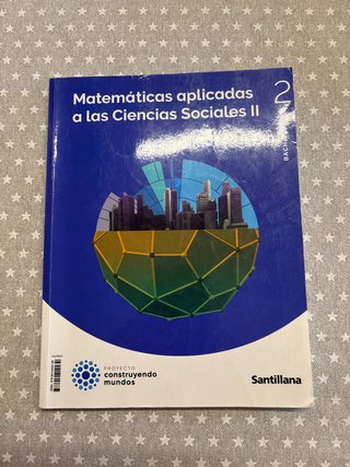 Matemáticas aplicadas a las Ciencias Sociales I...