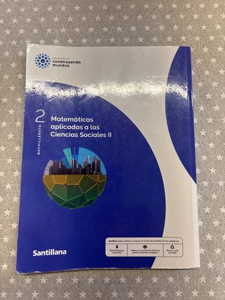 Matemáticas aplicadas a las Ciencias Sociales I...