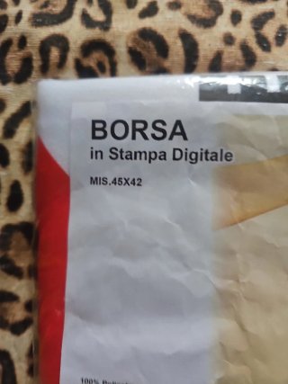 Borsa Dsq Stampa Digitale 45x42