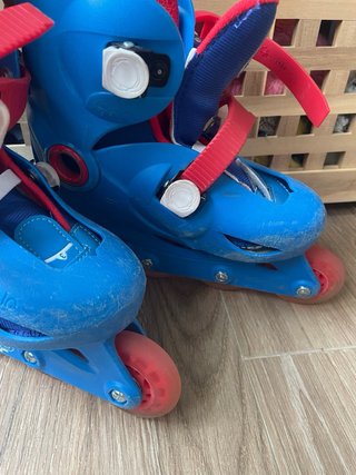 Patines Oxelo Ajustables Niño Azul 3 Tallas