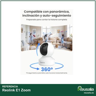 Reolink E1 Zoom cámara 4K interior bebé