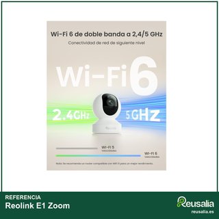 Reolink E1 Zoom cámara 4K interior bebé