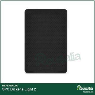 SPC Dickens Light 2 ebook 6" 8GB luz giratoria