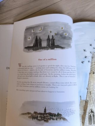 Libro bilingüe El estornino Saturnino