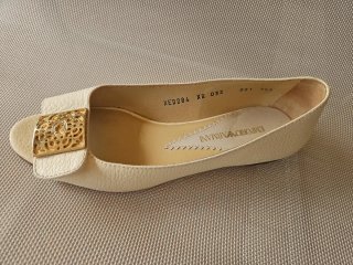 Decolte' Emporio Armani Oro/Bianco Tg 36.5