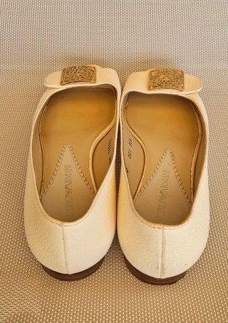 Decolte' Emporio Armani Oro/Bianco Tg 36.5