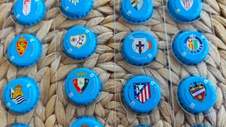 Lote 20 Chapas Fútbol Aquarade Temporada 2012-2013