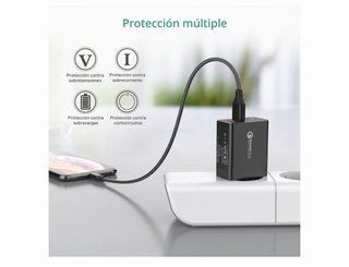 Cargador Qualcomm Quick Charge 3.0
