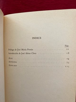 Sófocles - Áyax, Antígona, Edipo Rey - Biblioteca