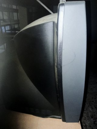 Televisión LG negra
