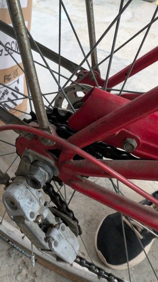 Bicicleta Rieju Vintage Roja