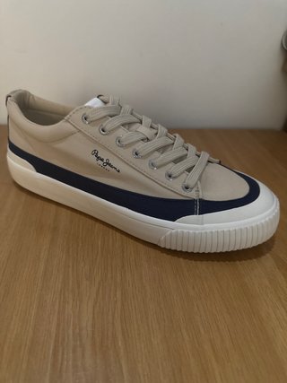 Zapatillas Pepe Jeans Beige y Azul
