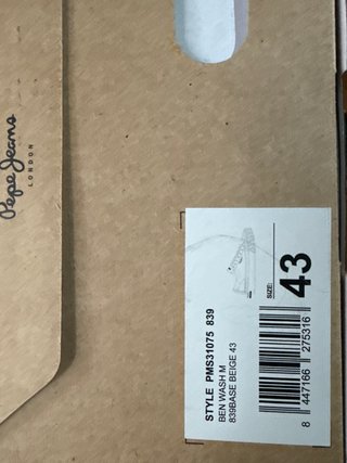 Zapatillas Pepe Jeans Beige y Azul