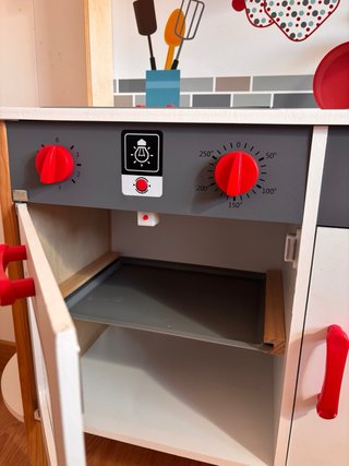 Cocina de juguete interactiva CON ACCESORIOS