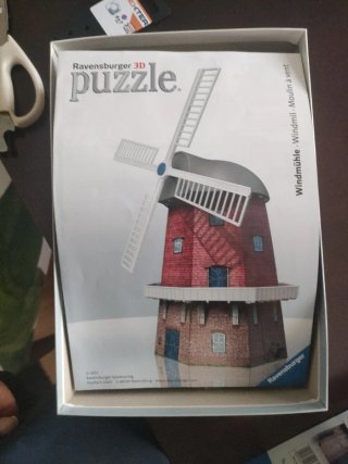 Puzzle 3D Ravensburger Molino Viento