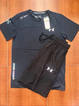 Conjunto Under Armour Negro Talla M
