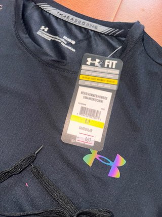 Conjunto Under Armour Negro Talla M