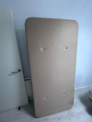 Base tapizada 90x190 cm