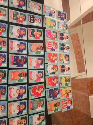 Colección cromos fútbol 92 cartas para el álbum