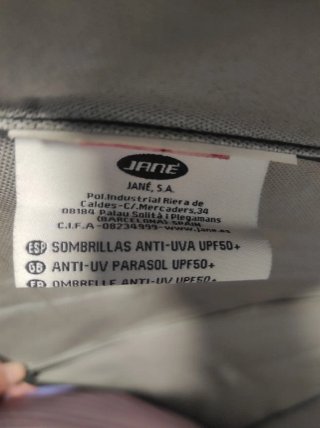 Sombrilla Silla Paseo Jané
