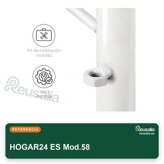 HOGAR24 ES Mod.58 Testiera in ferro per letto matrimoniale