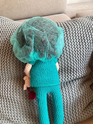 Muñeca Amigurumi con Bebé