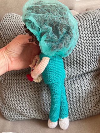 Muñeca Amigurumi con Bebé