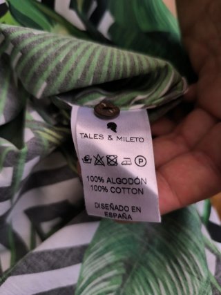 Camisa TALES & MILETO descatalogada